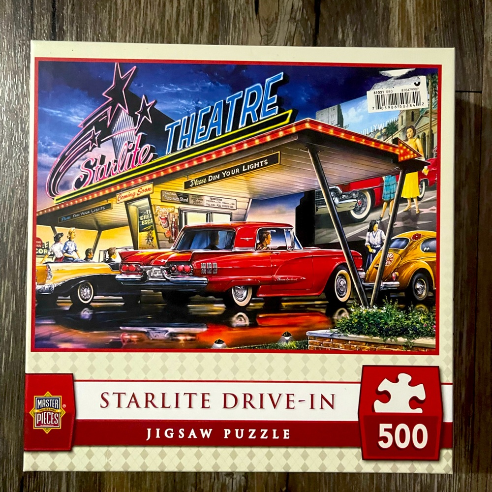 Starlite Drive-in by Master Pieces 500 Piece Puzzle 🧩